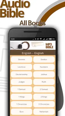 The Bible in MP3 android App screenshot 3