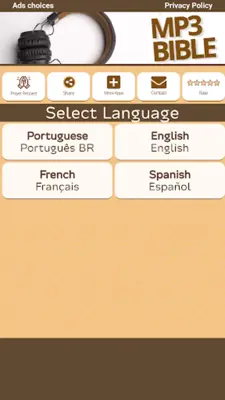 The Bible in MP3 android App screenshot 4